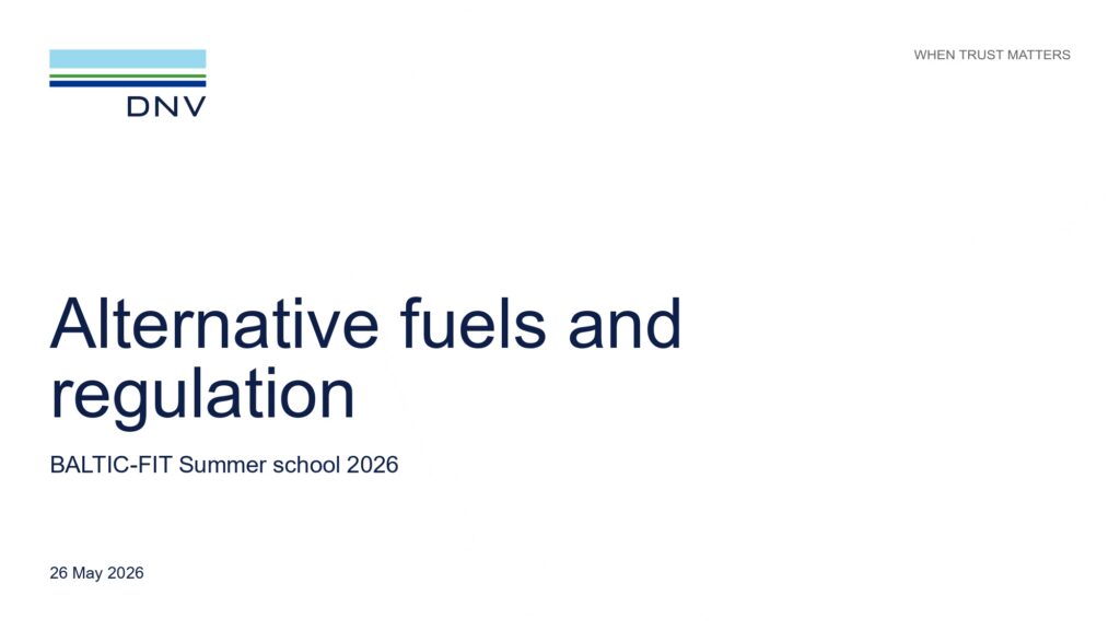 BALTIC-TIT Summer School 2026. VTT